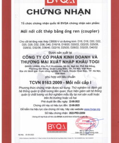 Chứng nhận hợp chuẩn TCVN 8183 : 2009